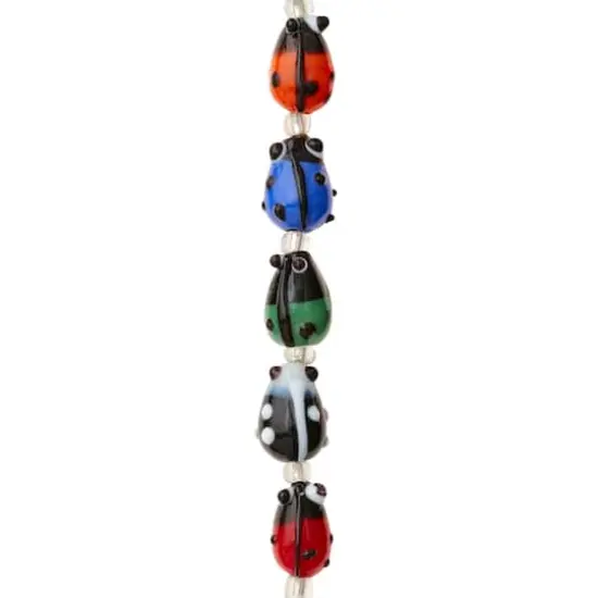 Ladybug Glass Beads, 12mm by Bead Landing&trade; {1}