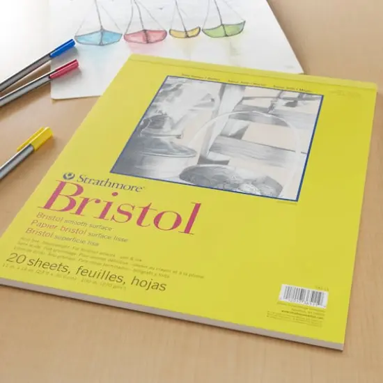 Strathmore&reg; 300 Series Bristol Smooth Pad {3}
