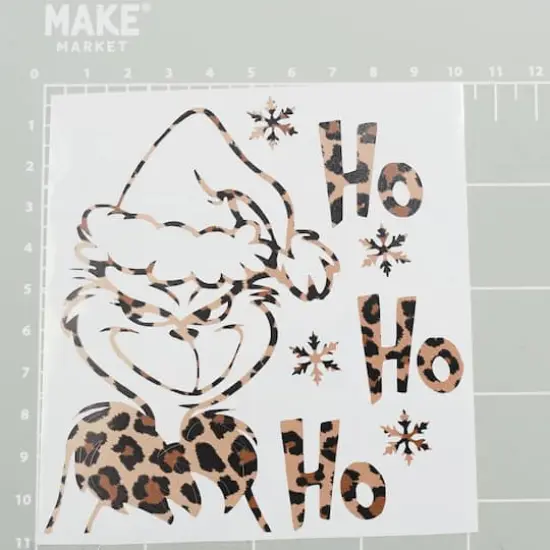Leopard Pattern Permanent Vinyl by Make Market&reg; {5}