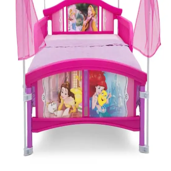 Disney&reg; Princess Canopy Toddler Bed {3}