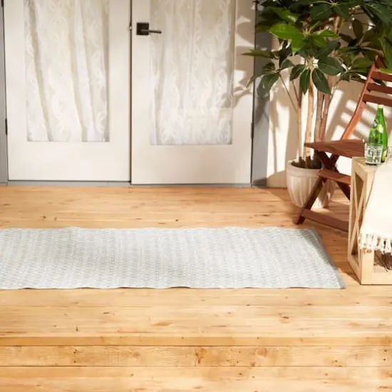 DII&reg; Gray Diamond Outdoor Rug, 3ft. x 6ft. {4}