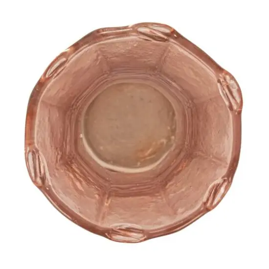 Hello Honey&reg; Multicolor Debossed Reclaimed Glass Vase Set {6}