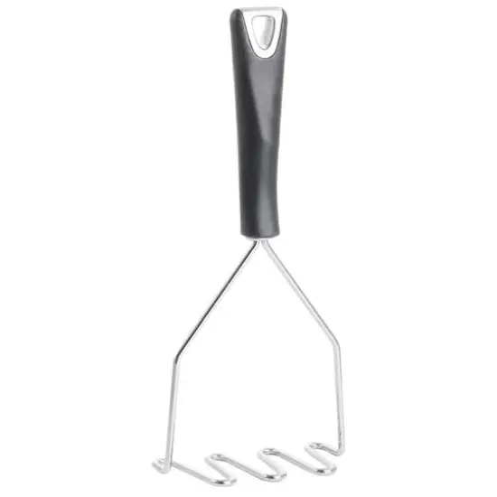 Martha Stewart Everyday Gray Stainless Steel Masher Utensil {1}