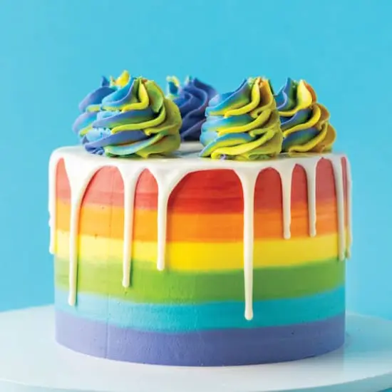 Satin Ice&reg; White Chocolate Cake Drip Black {5}