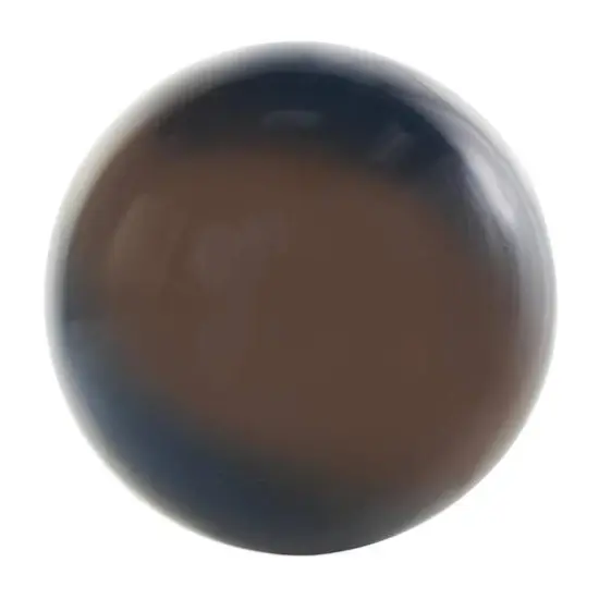 Blue with Brown Stripe Abstract Brushed Decorative Orbs & Vase Filler Set {9}