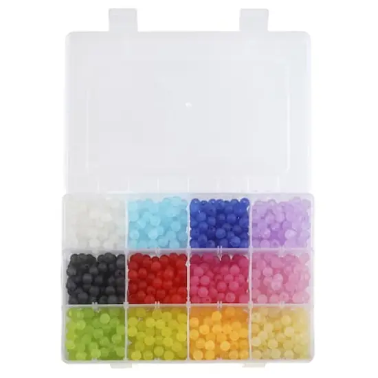 Matte Acrylic Craft Beads, 7.5mm by Bead Landing&trade; {4}