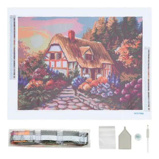 Cottage Diamond Art Kit by Make Market&reg; {3}