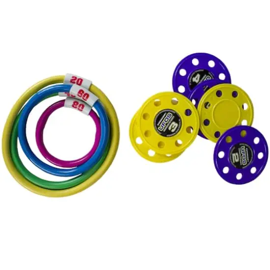 Swim Central 4-in-1 Fun Pack Swimming Pool Game Set {4}