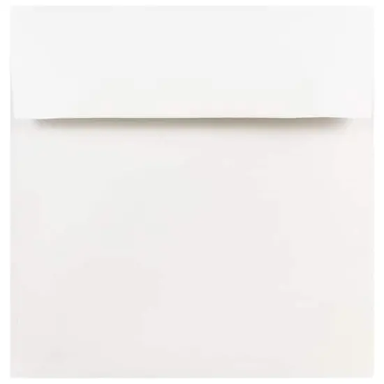 JAM Paper 8" White Square Invitation Envelopes, 25ct. {1}