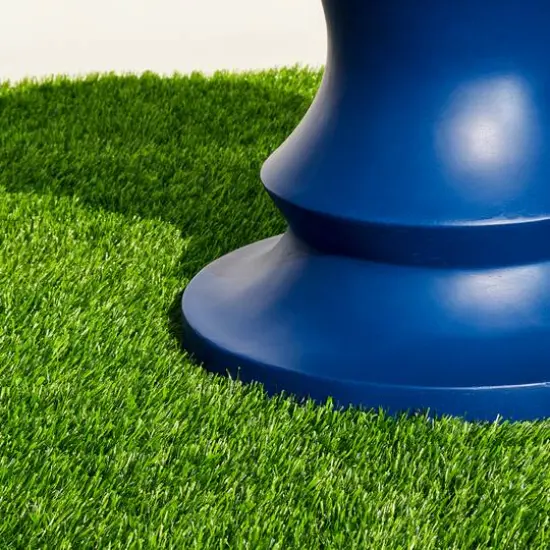 Glitzhome&reg; 18" Multifunctional Chess Garden Stool Blue {7}