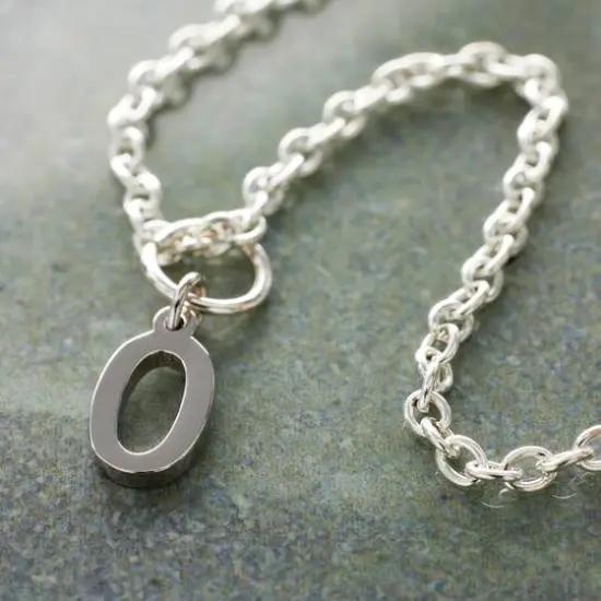 Sterling Silver Number Charm by Bead Landing&trade; 0 {3}