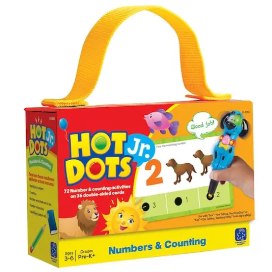 Educational Insights Hot Dots Jr. Numbers & Counting Card Set {1}