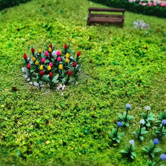 JTT Scenery Products Coarse Green Blended Turf {3}