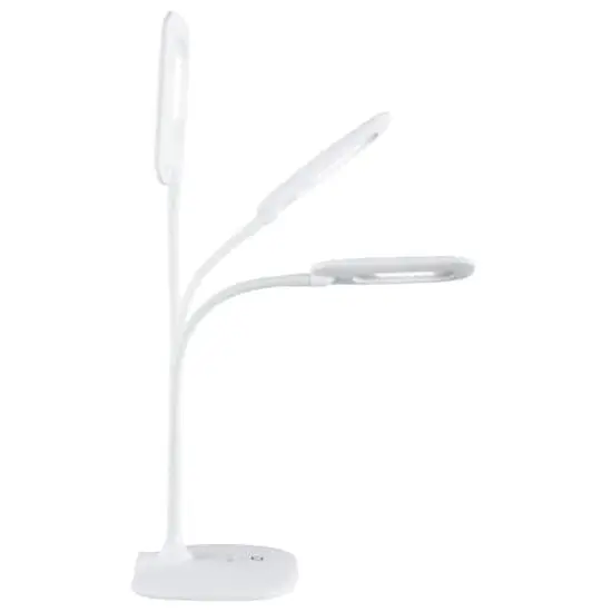OttLite White Soft Touch LED Desk Lamp {4}