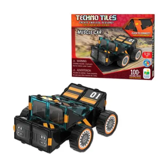Techno Tiles - Muscle Car: 100+ Pcs {5}