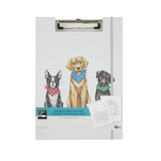 Pets Gouache Painting Book Kit by Artist's Loft&reg; {1}
