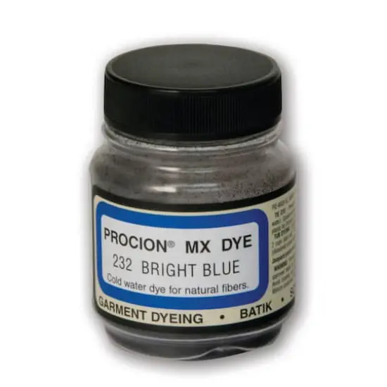 Jacquard Procion&reg; MX Fiber Reactive Dye, 0.67oz. 232 Bright Blue {1}