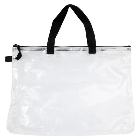 Pro Art&reg; Mesh & Vinyl Zipper Bag {1}