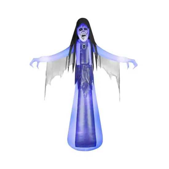 10ft. Animated Lightshow Airblown&reg; Inflatable Short Circuit Female Ghoul {1}