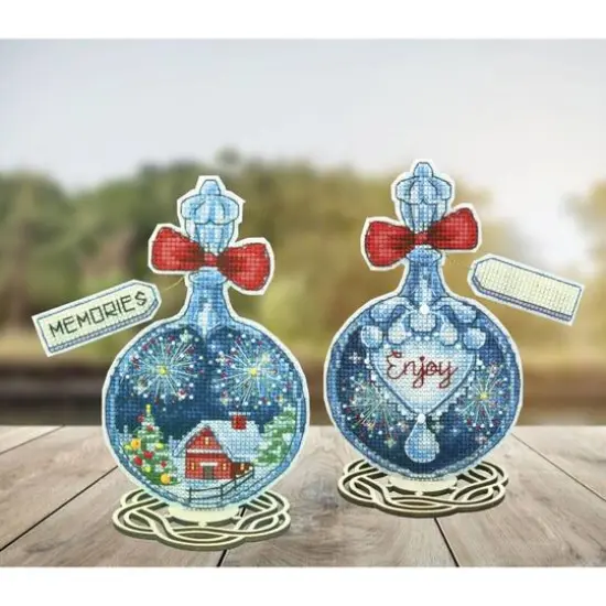 Crystal Art Plastic Canvas Counted Cross Stitch Kit Scent Of Life {1}