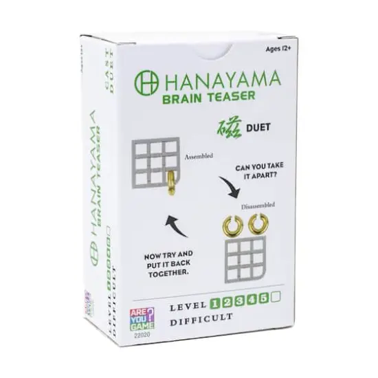 Hanayama Level 5 Cast Puzzle - Duet {4}