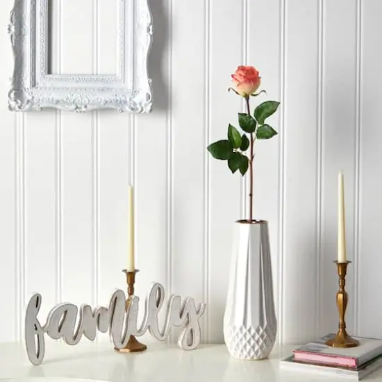 Peach & Cream Rose Bud Stem, 6ct. {4}