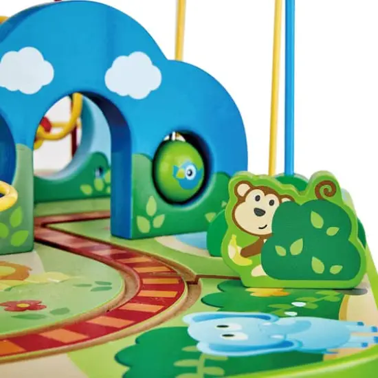 Hape Jungle Adventure Table Bead Maze & Railway {5}