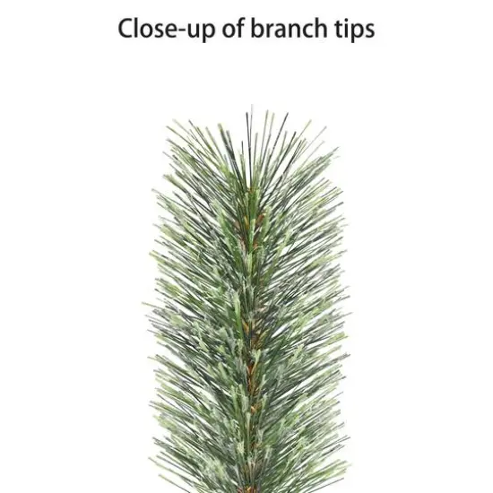 6ft. Pre-Lit Pop-Up Collapsible Aritficial Christmas Tree, Warm White LED Lights {6}