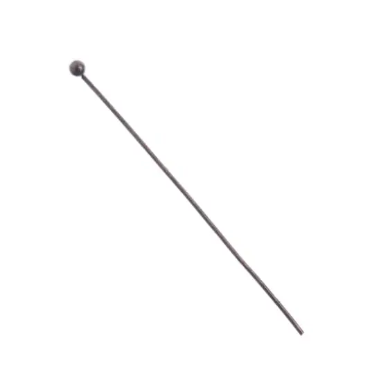 John Bead Must Have Findings 1.5" Ball Head Pins, 76ct. Antique Copper {4}