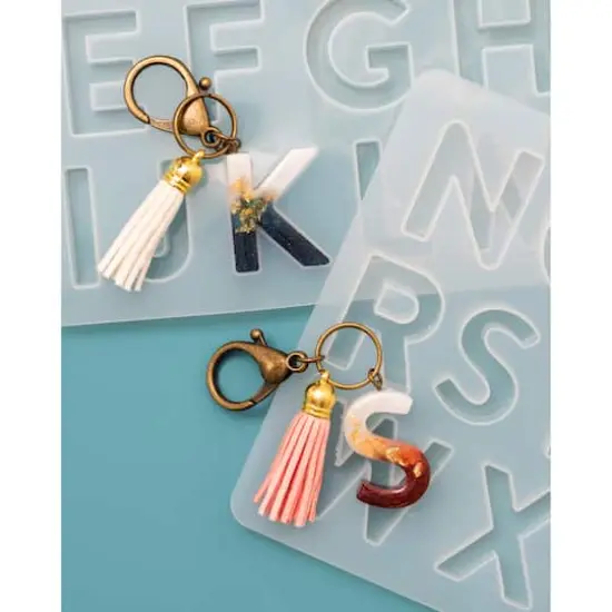 American Crafts&trade; Color Pour Resin Alphabet Mold {4}