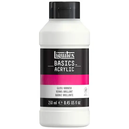 Liquitex&reg; BASICS Gloss Varnish, 250ml {1}