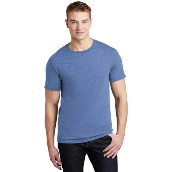 JERZEES&reg; Snow Heather Jersey T-Shirt Royal {3}
