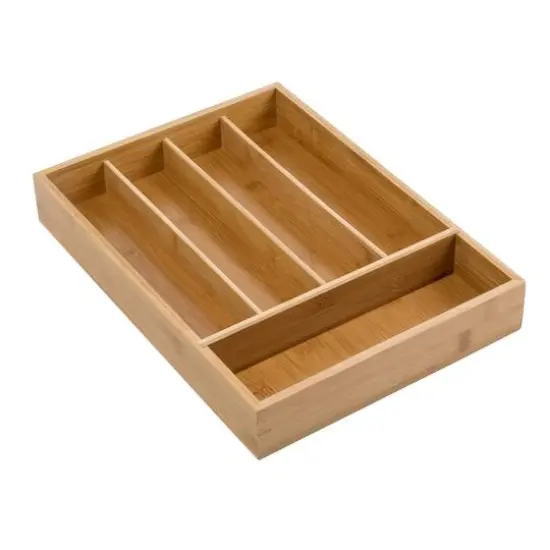 Honey Can Do Bamboo Silverware Drawer Organizer {5}