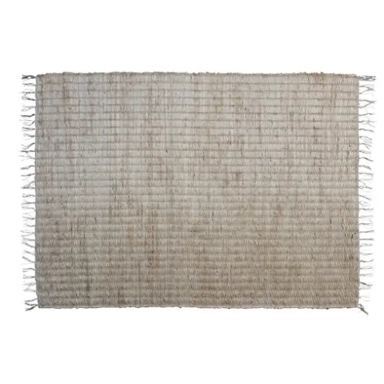 Hello Honey® Natural Boho Woven Jute & Cotton Rug with Fringe, 72" x 48" {1}