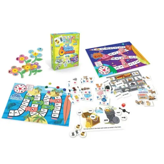 Junior Learning&reg; Letter Sound 6 Games Set {1}
