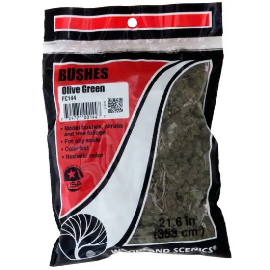 Woodland Scenics&reg; Bushes, Olive Green {1}