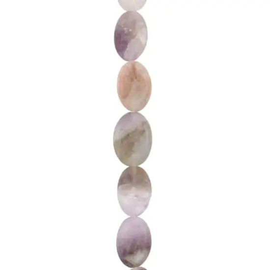 Matte Amethyst Oval Beads, 12mm by Bead Landing&trade; {1}