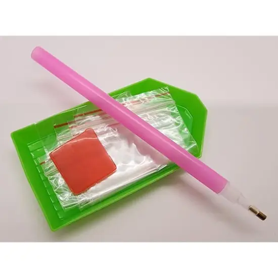 Sparkly Selections Ice Cream Diamond Painting Keychain Kit {5}