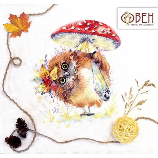 Oven Umbrella For Owl Cross Stitch Kit {5}