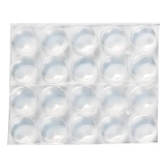 Scotch&trade; Round Self-Adhesive Bumpers, Clear {5}