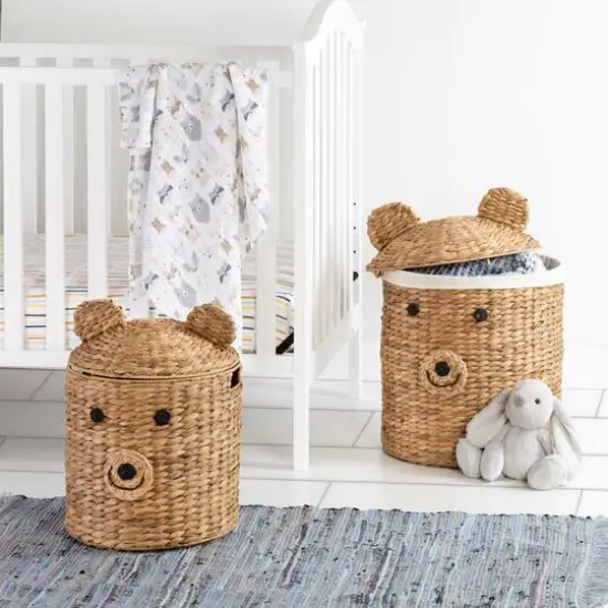 Honey Can Do Bear Shaped Storage Baskets Set {4}