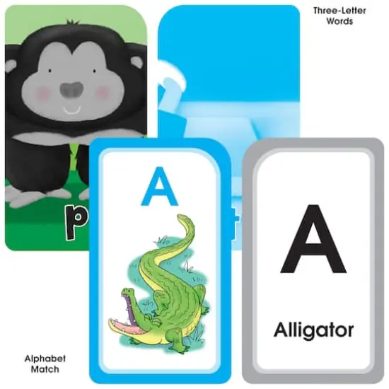 School Zone&reg; Alphabet Flash Card, 4 Pack {4}