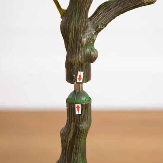 4ft. Orange Autumn Maple Artificial Potted Tree {6}