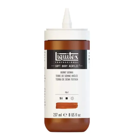 Liquitex&reg; Professional Soft Body Acrylic Color, 8oz. Burnt Sienna {10}