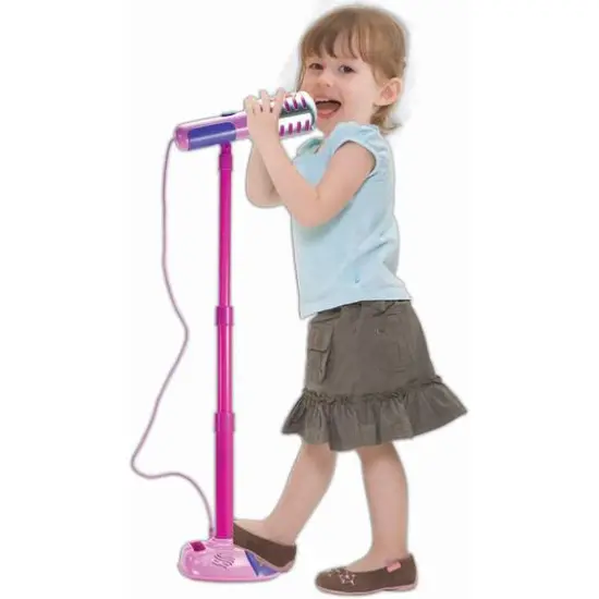 Enviro-Mental Toy Little Virtuoso Pink Idol Maker Microphone {7}