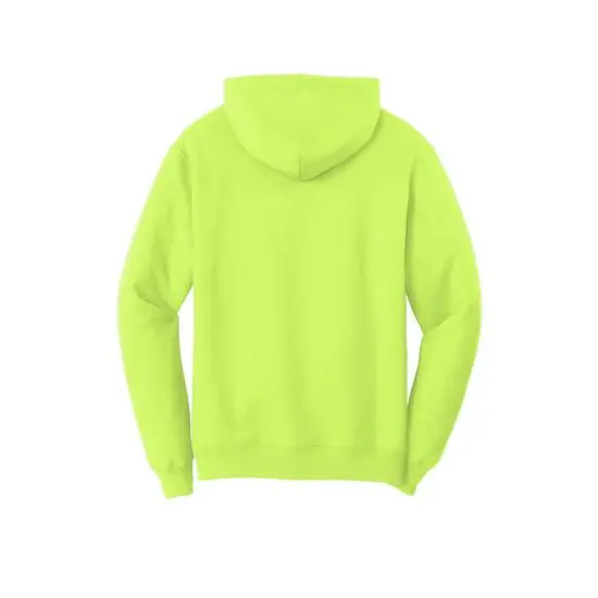 Port & Company® Neon Core Fleece Pullover Hooded Sweatshirt Neon Yellow {5}