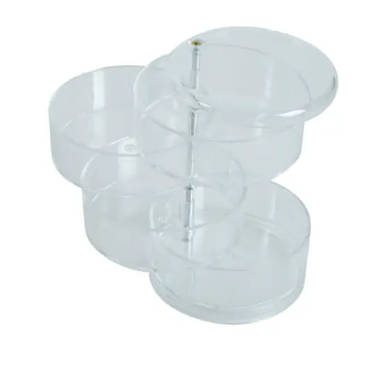 Simplify 7" Swivel Cosmetic & Jewelry 4 Tier Holder {9}