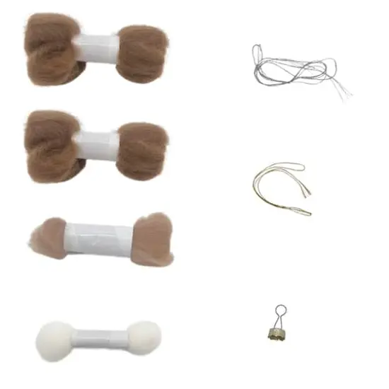 Christmas Frosted Pinecone Ornament Felting Kit by Loops & Threads&reg; {5}