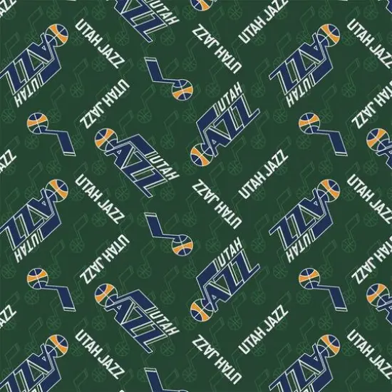 Camelot Fabrics NBA Utah Jazz Cotton Precut Fabric Bundle {1}