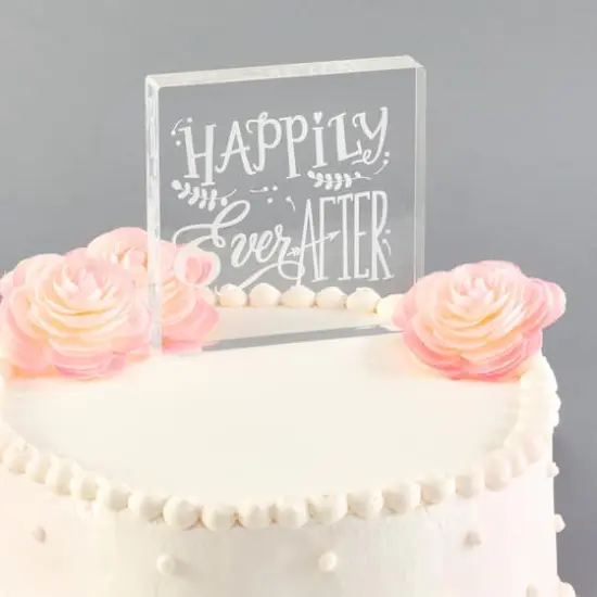 Hortense B. Hewitt Co. Happily Ever After Cake Topper {1}